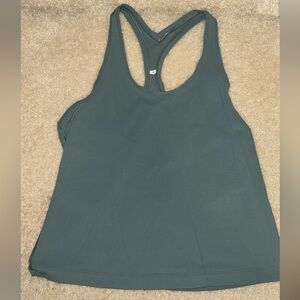 Women's Teal Lululemon Racerback Tank Top